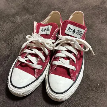 컨버스 올스타 로우컷 레드 24cm