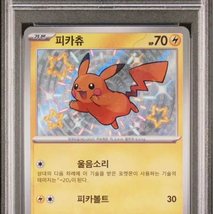 포켓몬 이로치 피카츄 PSA10