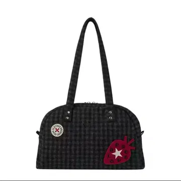 aeae EMBROIDERY TOTE BAG 토트백 체크 무늬 AE