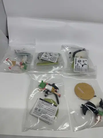 요츠바랑! 흑백 동물 피규어 컬렉션 2 전 5종
