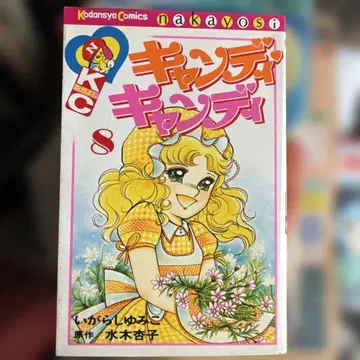 절판 캔디캔디 8권 초판 블랙 문자ver 이가라시 유미코 미즈키 쿄코
