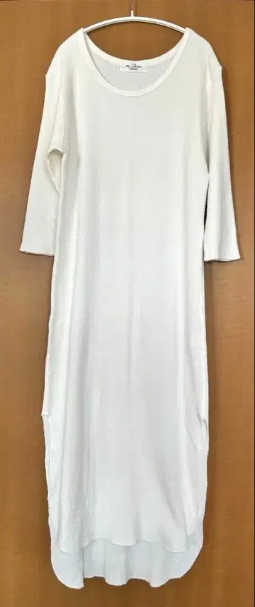 Frame Work 프레임워크 와플 원피스 화이트