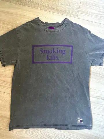 FR2 Smoking kills T셔츠 그레이 M 나데시코 한정판