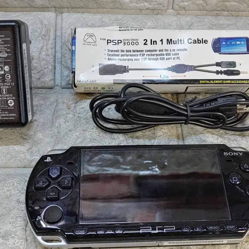 소니 psp 2005번대 한국정발 배터리 없음