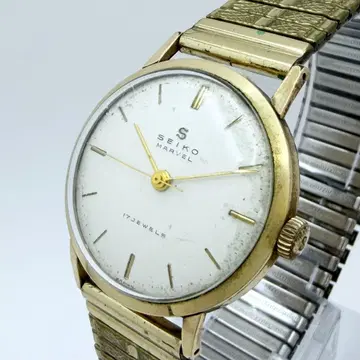[ 작동 ] SEIKO MARVEL 17Jewel 빈티지 손목시계