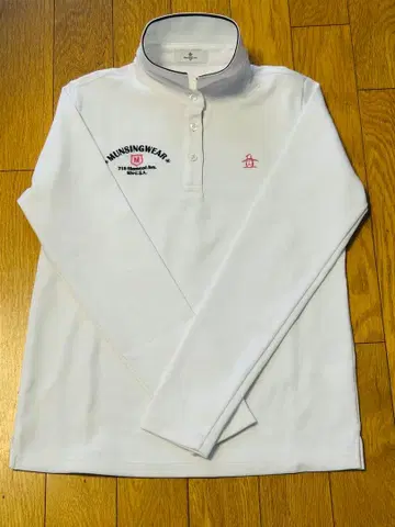 미사용 새상품! 2026 모델 Munsingwear 긴팔 셔츠 화이트