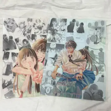 너에게 닿기를 A4 클리어 파일 시이나 카루호 2장 세트 너에게 닿기를전
