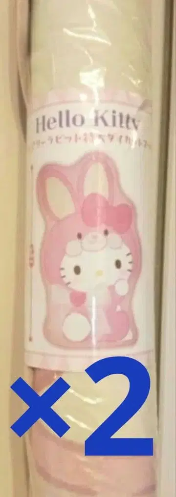 헬로키티 페어리 토끼 특대형 다이컷 매트