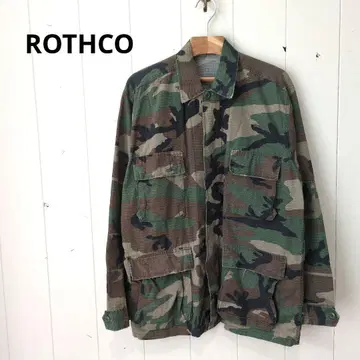 ROTHCO 로스코 BDU 카모플라쥬 카모 무늬 커버올 셔츠 밀리터리