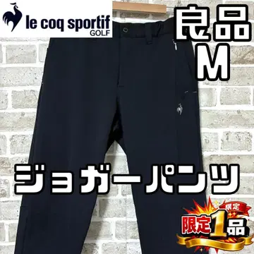 [ 선착순 ] 르꼬끄골프 남성용 골프 팬츠 조거 팬츠 M 블랙