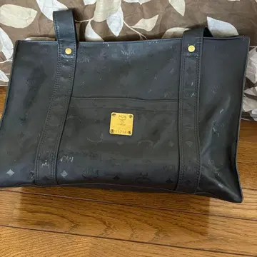 MCM 블랙 토트백 1571N