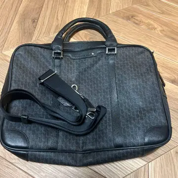MONTBLANC 비즈니스 백 블랙 가죽
