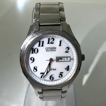CITIZEN 에코드라이브 손목시계 작동품