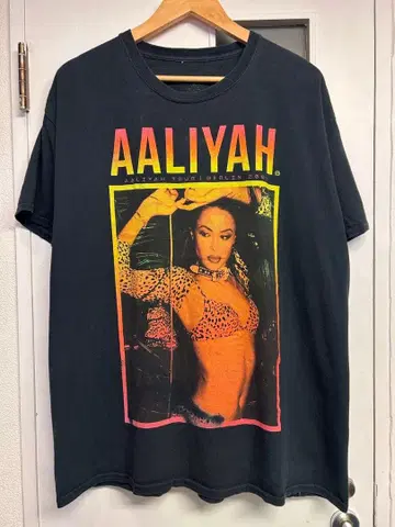 [ 2001 tour ] Aaliyah T셔츠 페이드
