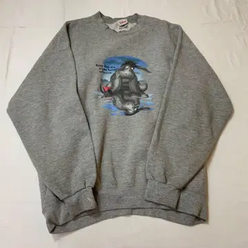 90s 디즈니 스토어 맨투맨 트레이닝복 이요르 XL