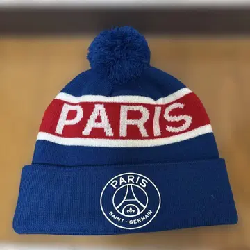 PSG 축구 니트 비니 폼폼 포함