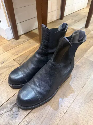F.lli Giacometti 사이드 고어 부츠 블랙