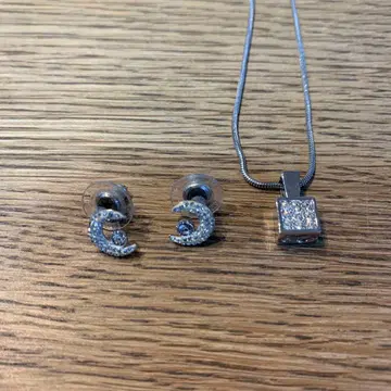 스와로브스키 목걸이 & 귀걸이