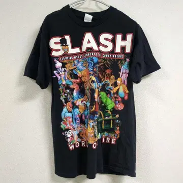 SLASH WORLD ON FIRE 티셔츠 2015 S