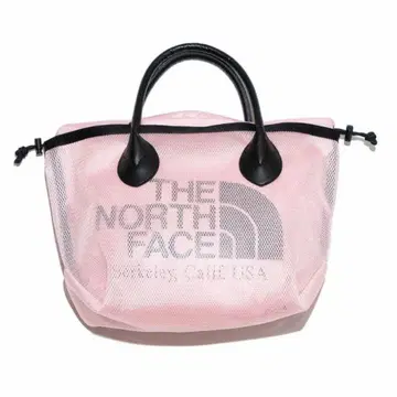 THE NORTH FACE 퍼플 라벨 메쉬 토트백 핑크 S