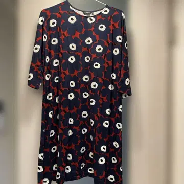 마리메꼬 우니코 marimekko Unikko 원피스 반팔