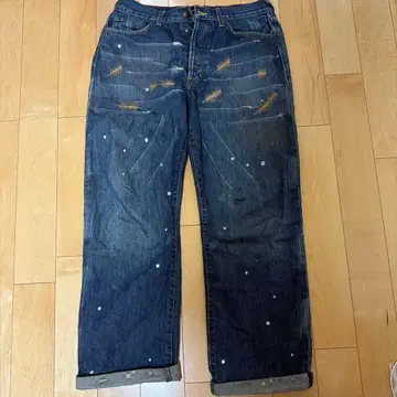 Von Dutch 페인터 데님 팬츠 페인터 팬츠
