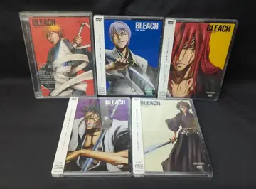애니메이션 DVD BLEACH 소울 소사이어티 잠입편 전 5권 세트