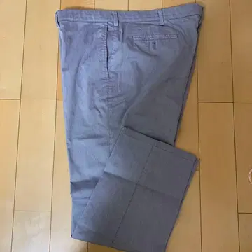 에미넌트 슬랙스 블루 계열 허리 105cm