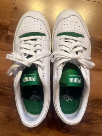 (복각 모델) PUMA Ralph Sampson Lo 화이트 그린
