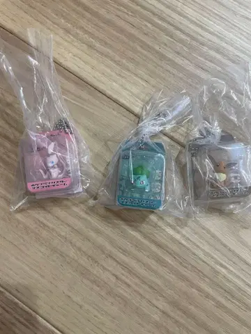 포켓플라 블리스터 마스코트 참 뮤우 이상해씨 이브이