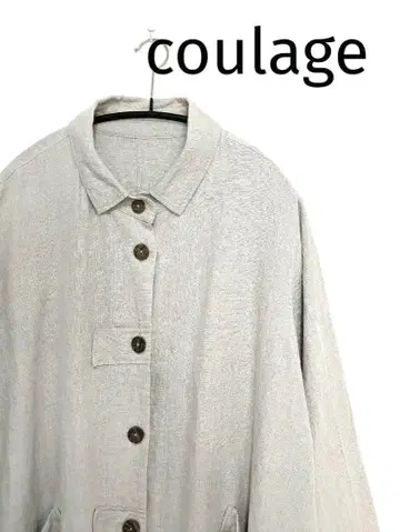 coulage 이프클라쥬 린넨 코트