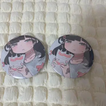 다메닌겐 하쿠시오 시스 캔뱃지 보컬로이드