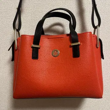 TOMMY HILFIGER 2way 숄더백 오렌지