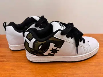 DC SHOES 스니커즈 27cm 카모플라주 패턴