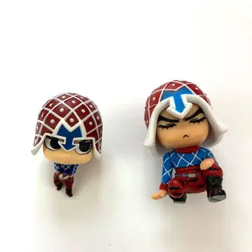 죠죠의 기묘한 모험 가챠가챠 미스타 2개 세트 미니북 포함