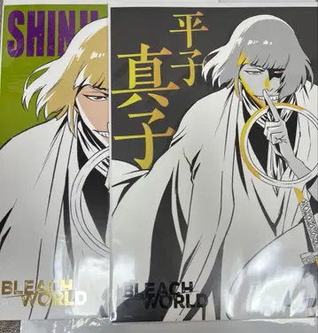 BLEACH WORLD 만해 미니게임 B상 포스터 히라코 신지 2장 세트