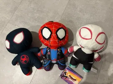 스파이더맨 봉제 인형 3개 세트