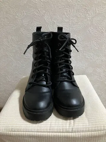 SKECHERS 레이스업 부츠 블랙 6