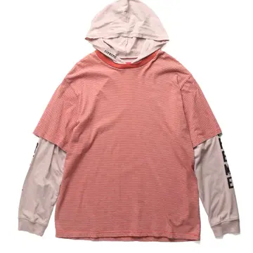 슈프림 Supreme Layered Hooded L/S Top | 브랜드 중고거래 플랫폼