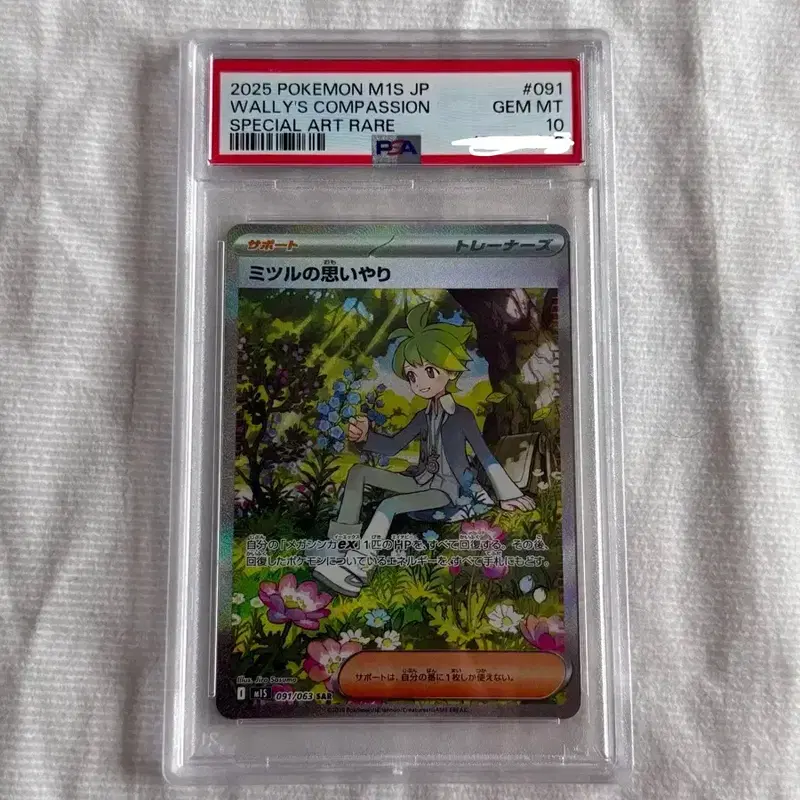 포켓몬카드 일판 민진의 헤아림 sar psa10