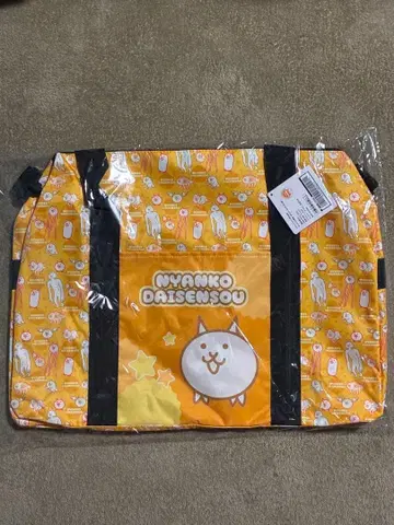 냥코 대전쟁 보스턴백 오렌지