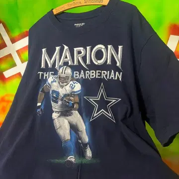 리복 NFL 카우보이스 매리언 바버 티셔츠 L