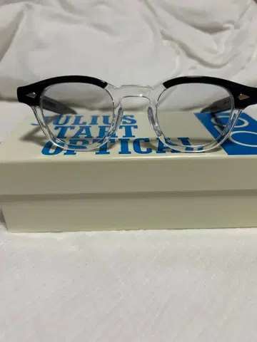 JULIUS TART OPTICAL AR BLACK WOOD CLEAR