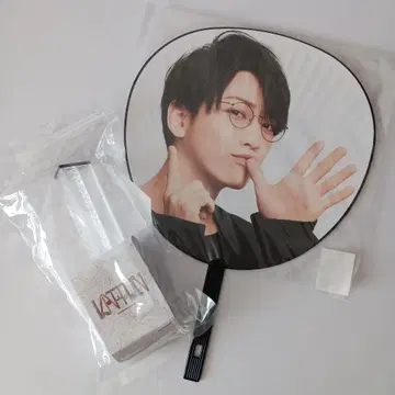 [ KAT-TUN ] 15TH 기념일 라이브 응원봉&카메나시 카즈야 부채