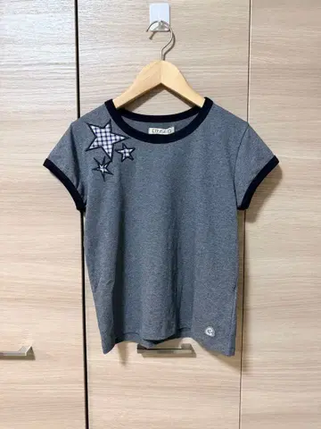 COYSEIO TRIPLE STAR RINGER TEE 그레이