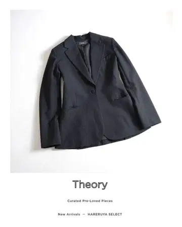 109t* 새상품급 Theory 울 혼방 테일러드 자켓