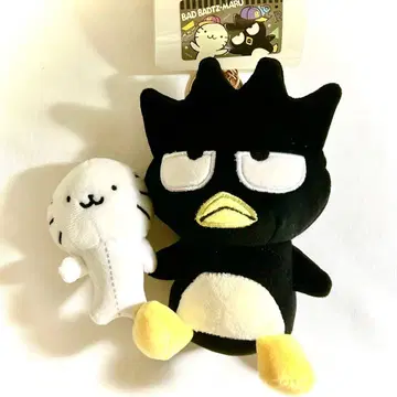 배드바츠마루 하나마루 마스코트 홀더 참 봉제 인형 키링