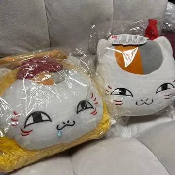 나츠메 우인장 냥코 선생님 봉제 인형 2종 세트