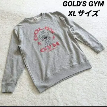새상품급 GOLDSGYM 맨투맨 XL 사이즈 그레이 골드짐
