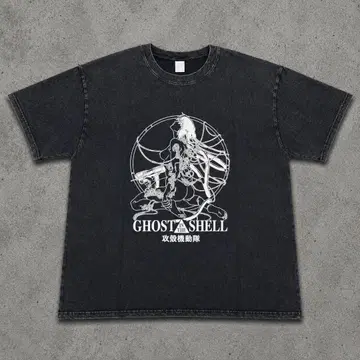 N 공각기동대 T셔츠 Ghost in the shell 애니메이션 티